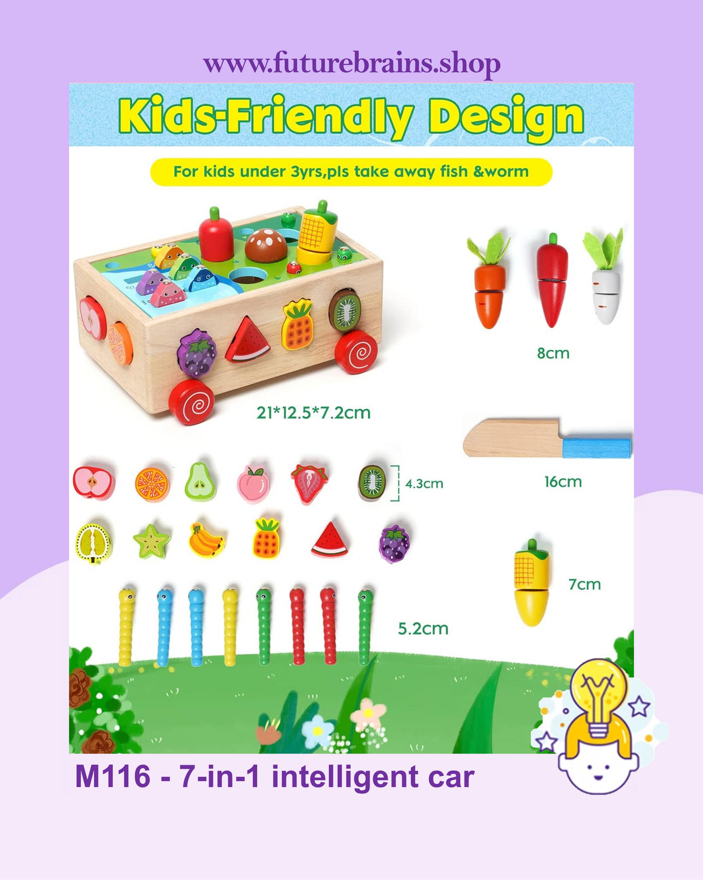 M116 - 7-in-1 intelligent car