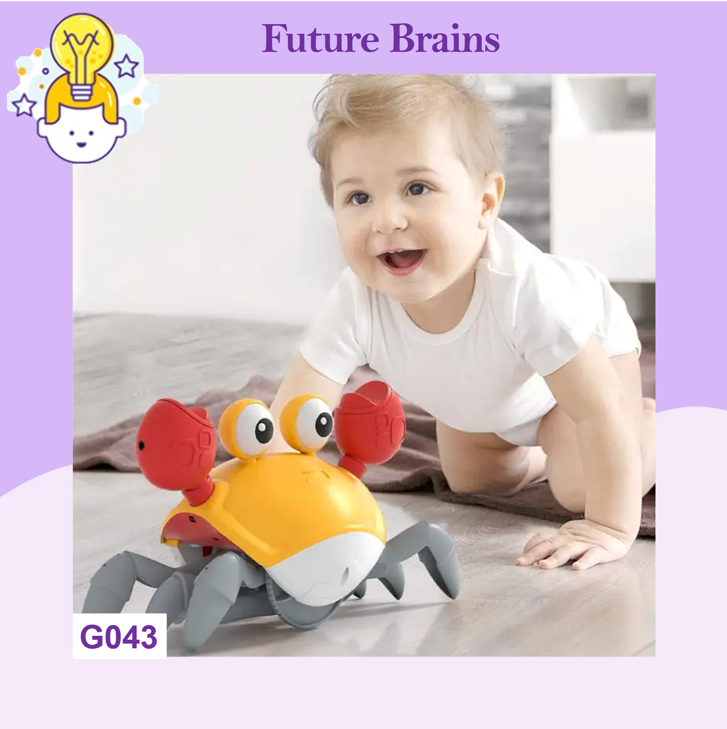 G043 - Rechargeable crawling crab