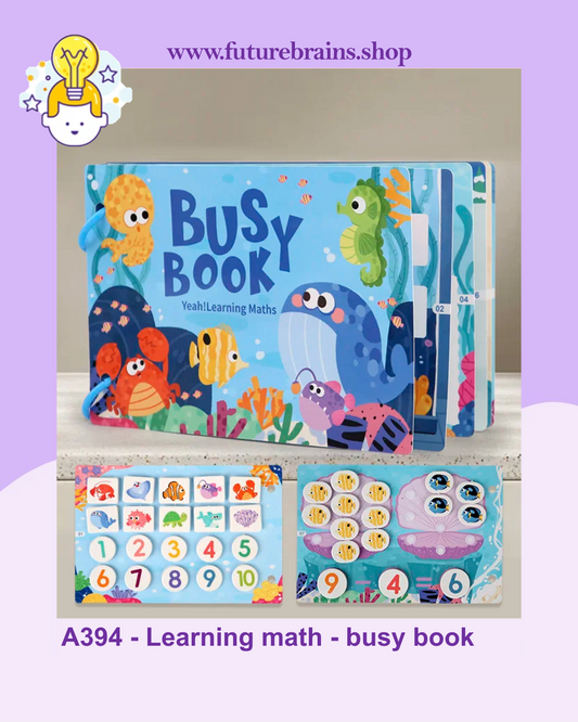 A394 - Learning math - busy book