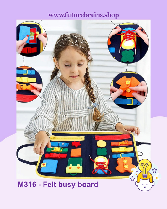 M316 - Felt busy board