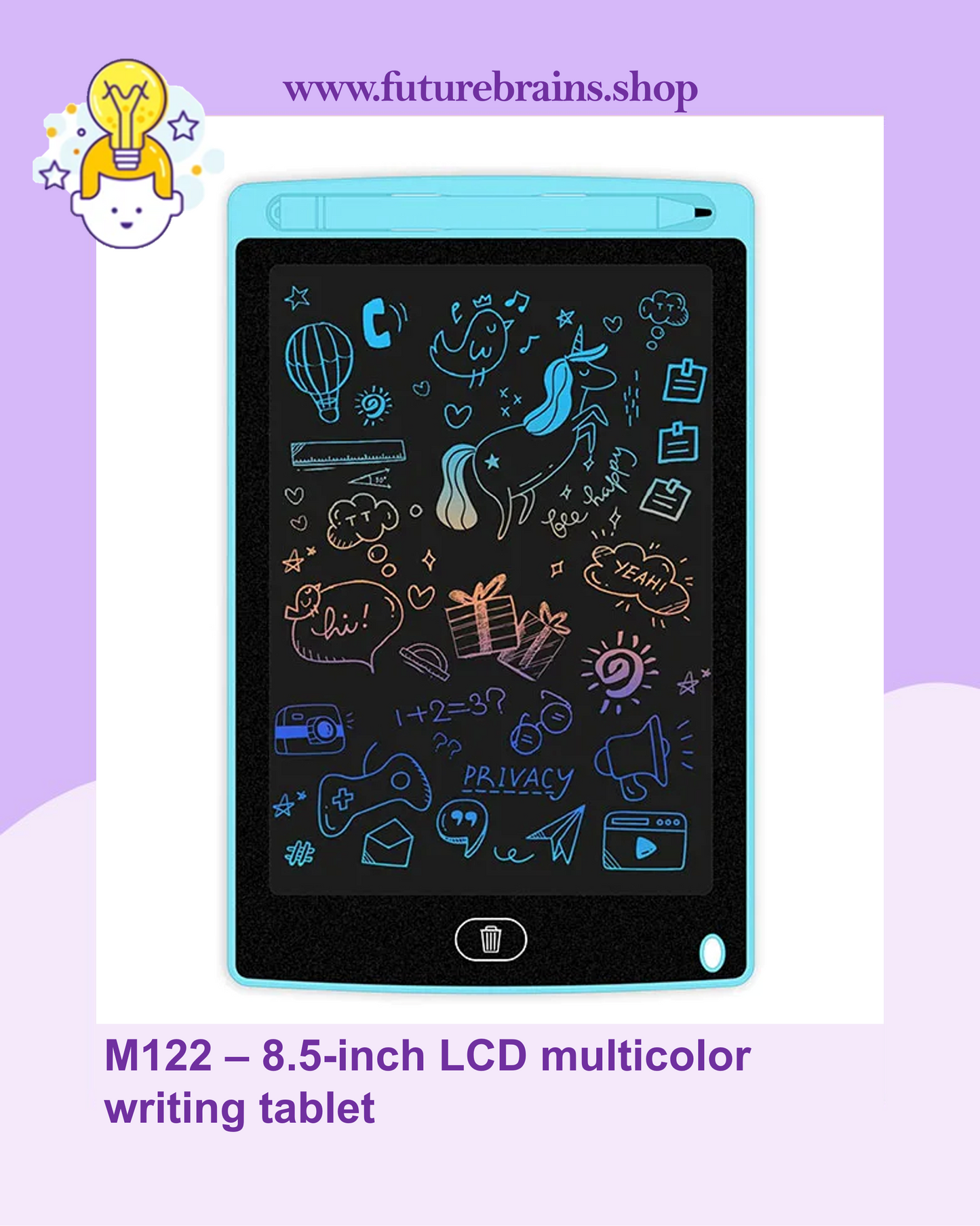 LCD multicolor writing tablet (Buy 5 get 10% off)
