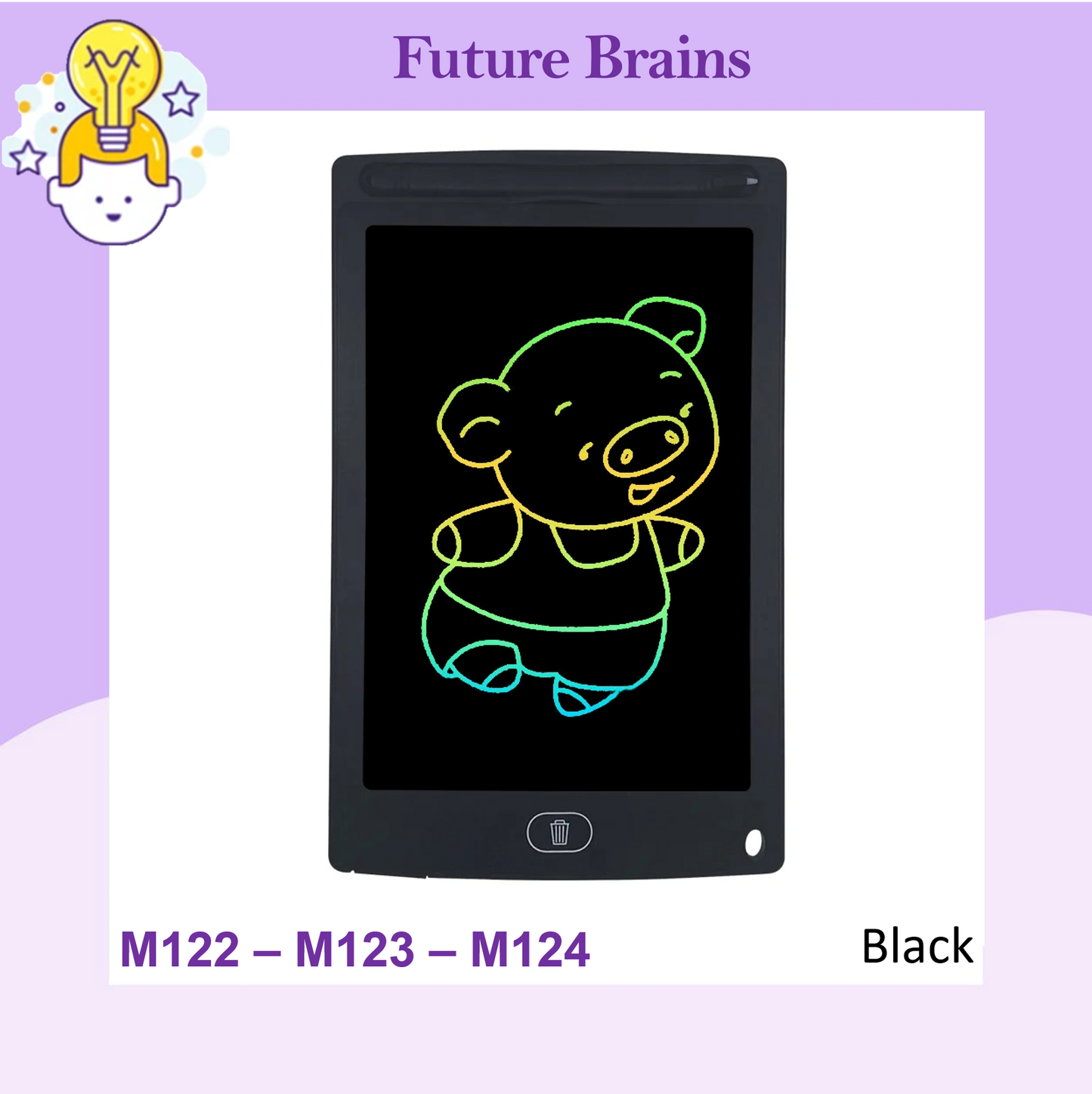 LCD writing tablet (multicolor)