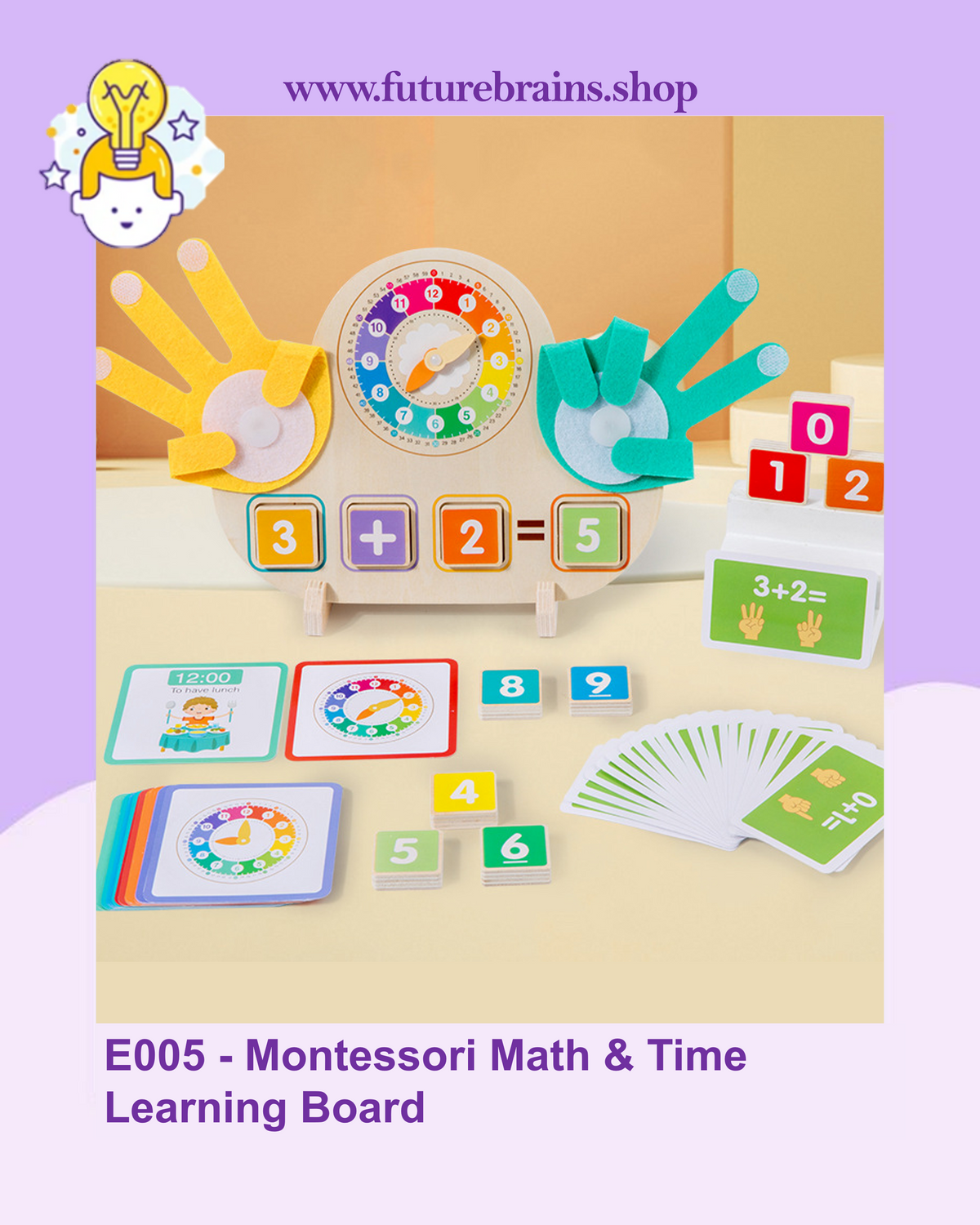 E005 - Alarm clock finger game