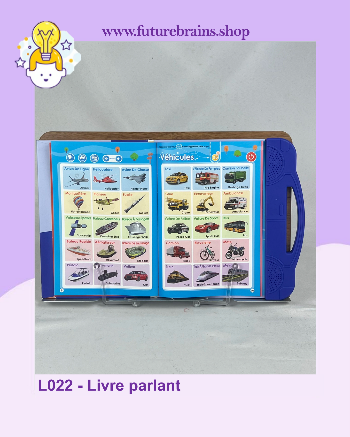 L022 - Livre parlant