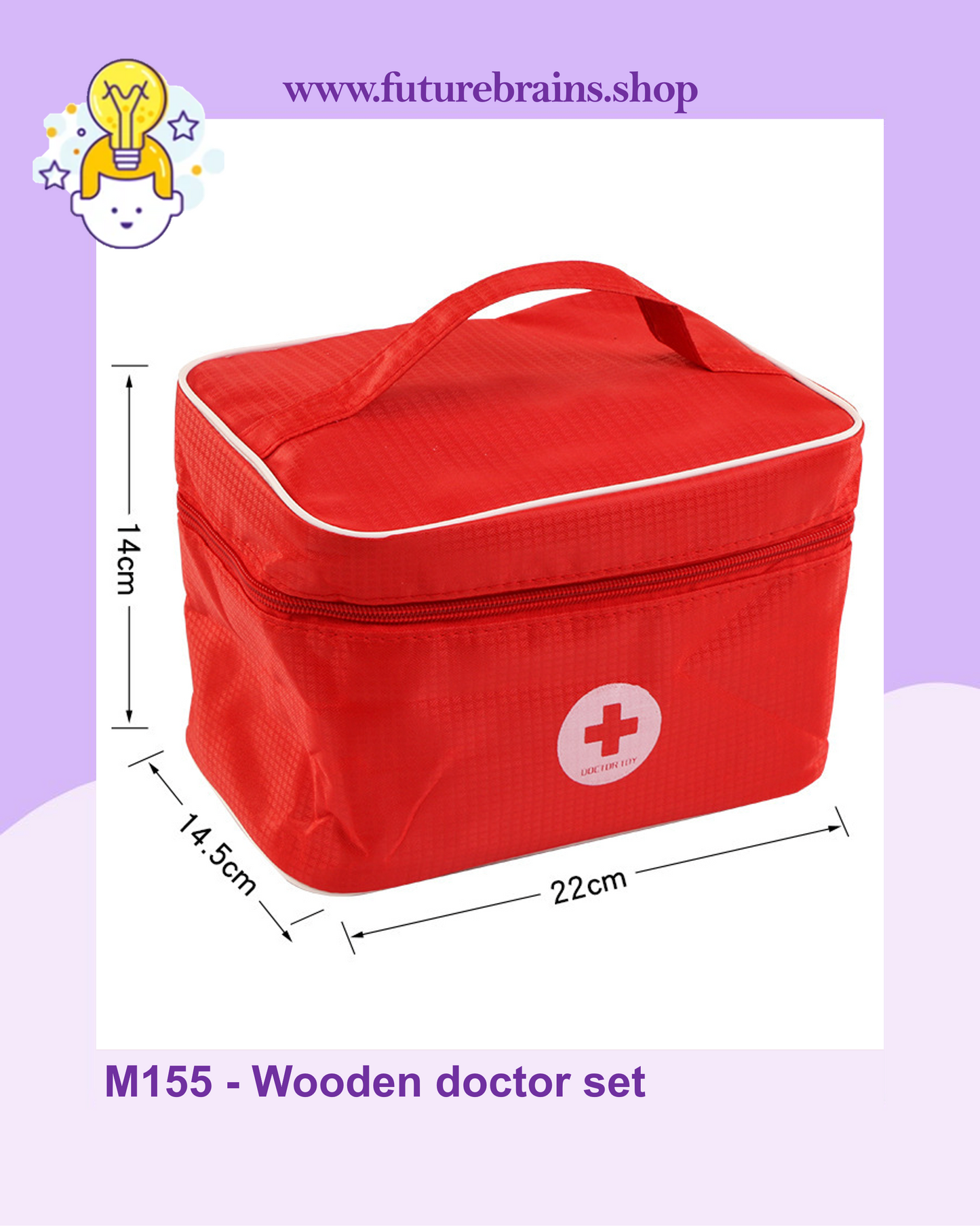 M155 - Wooden doctor set