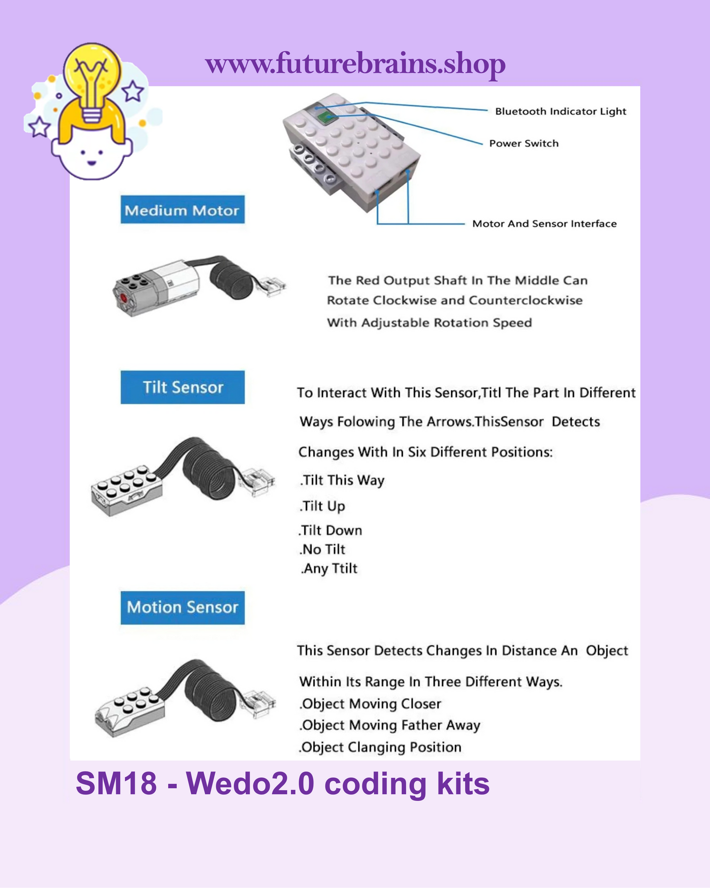SM18 - Wedo2.0 coding kits