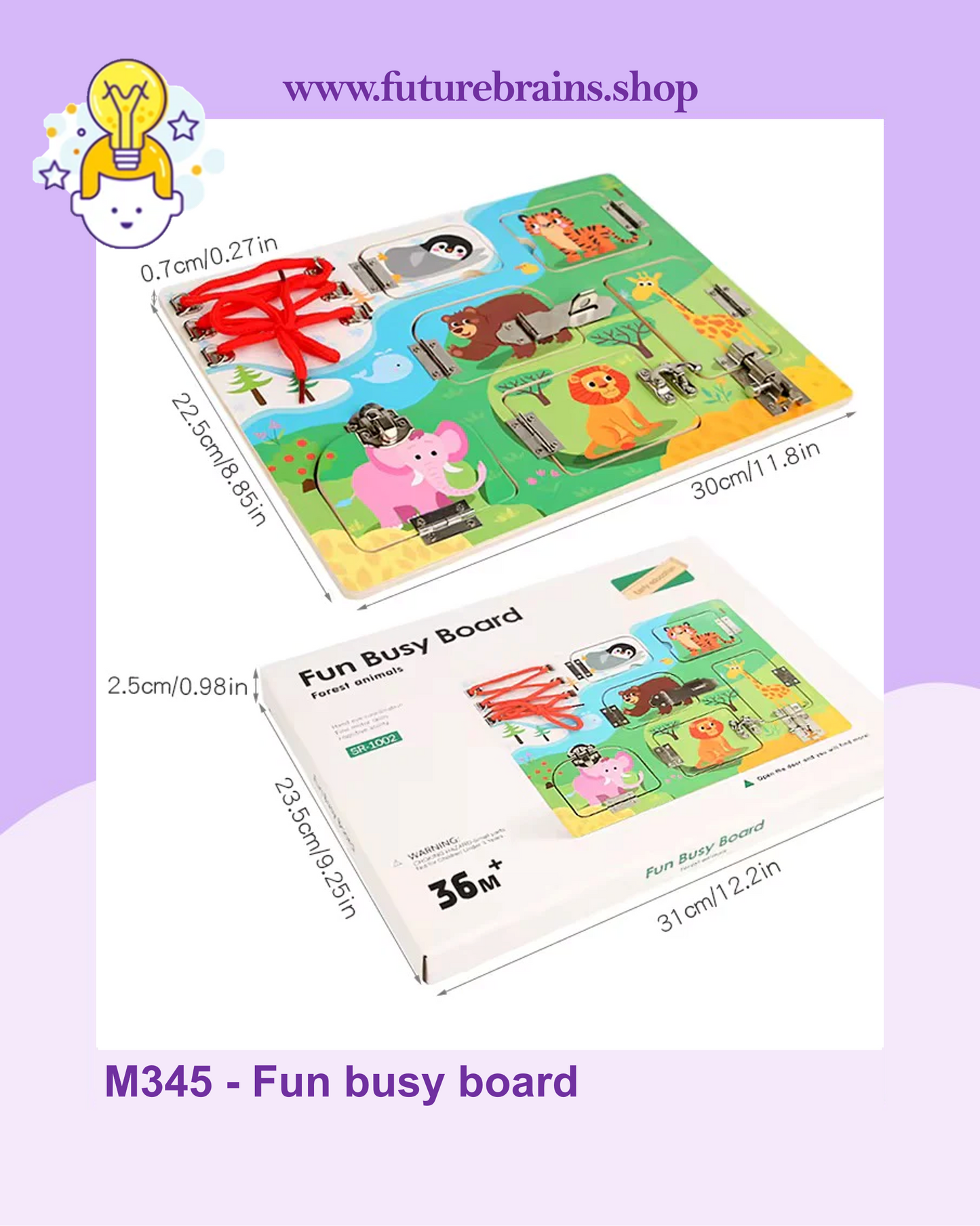 M345 - Fun busy board