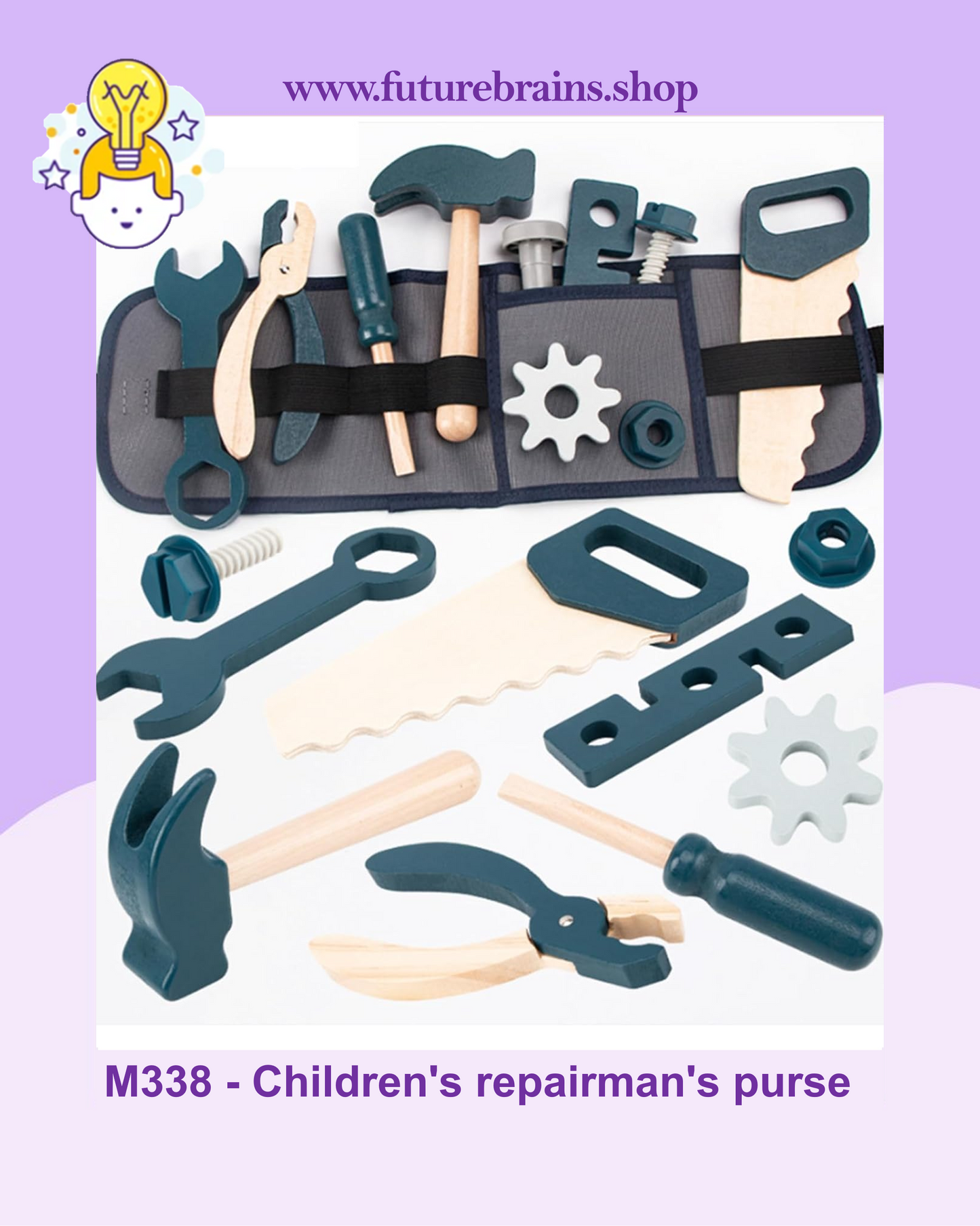 M338 - Children's repairman's purse
