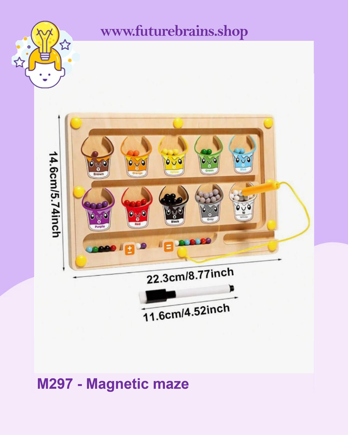 Magnetic maze