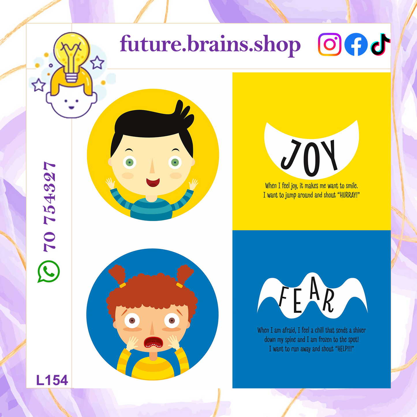 L154 - My First Book Of Feelings Montessori