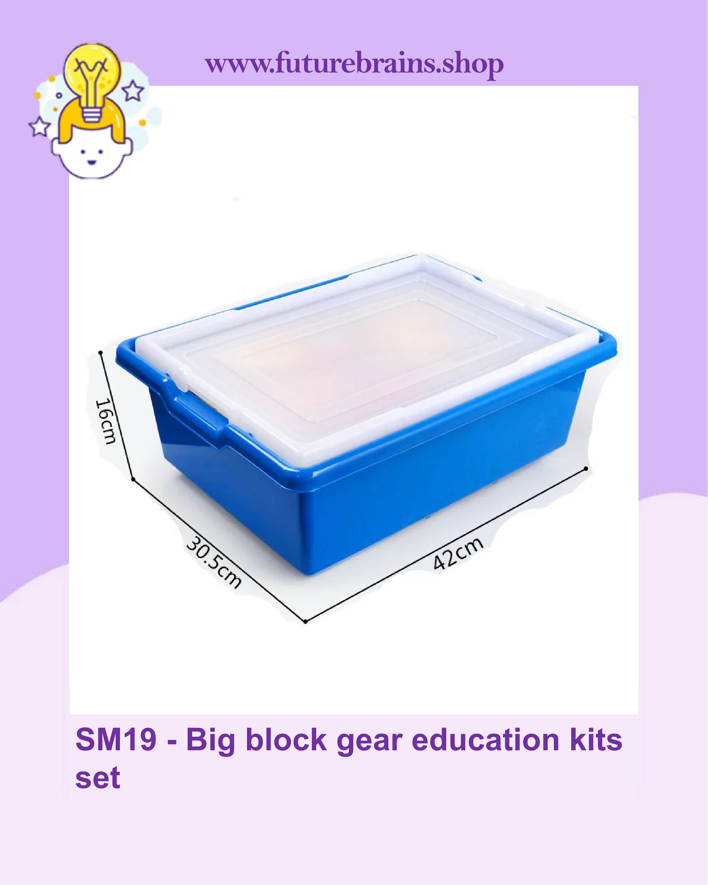 SM19 - Big block gear education kits set