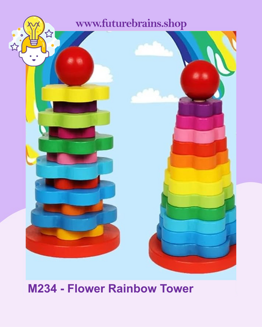 M234 - Flower Rainbow Tower