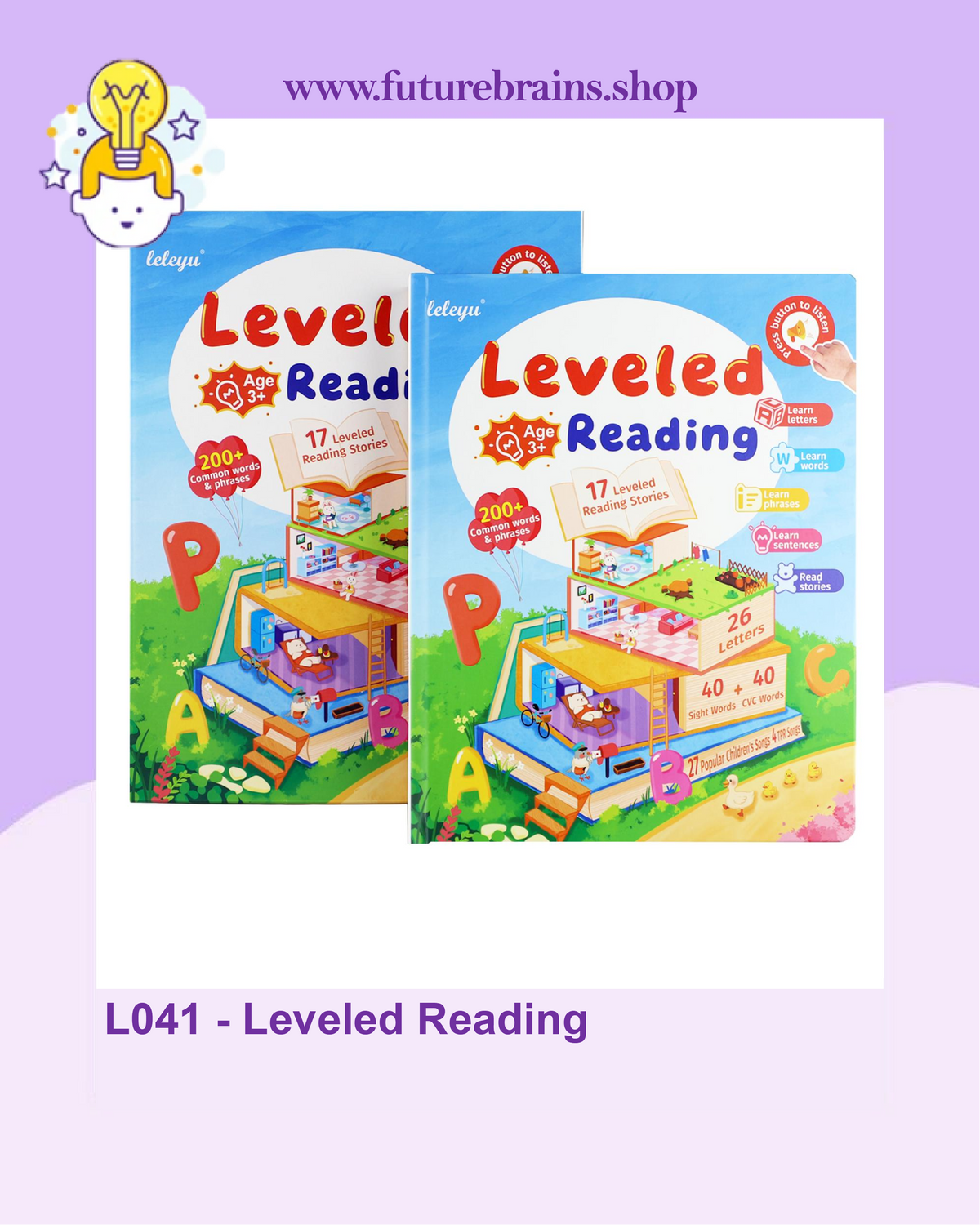 L041 - Leveled Reading (Sound Book)