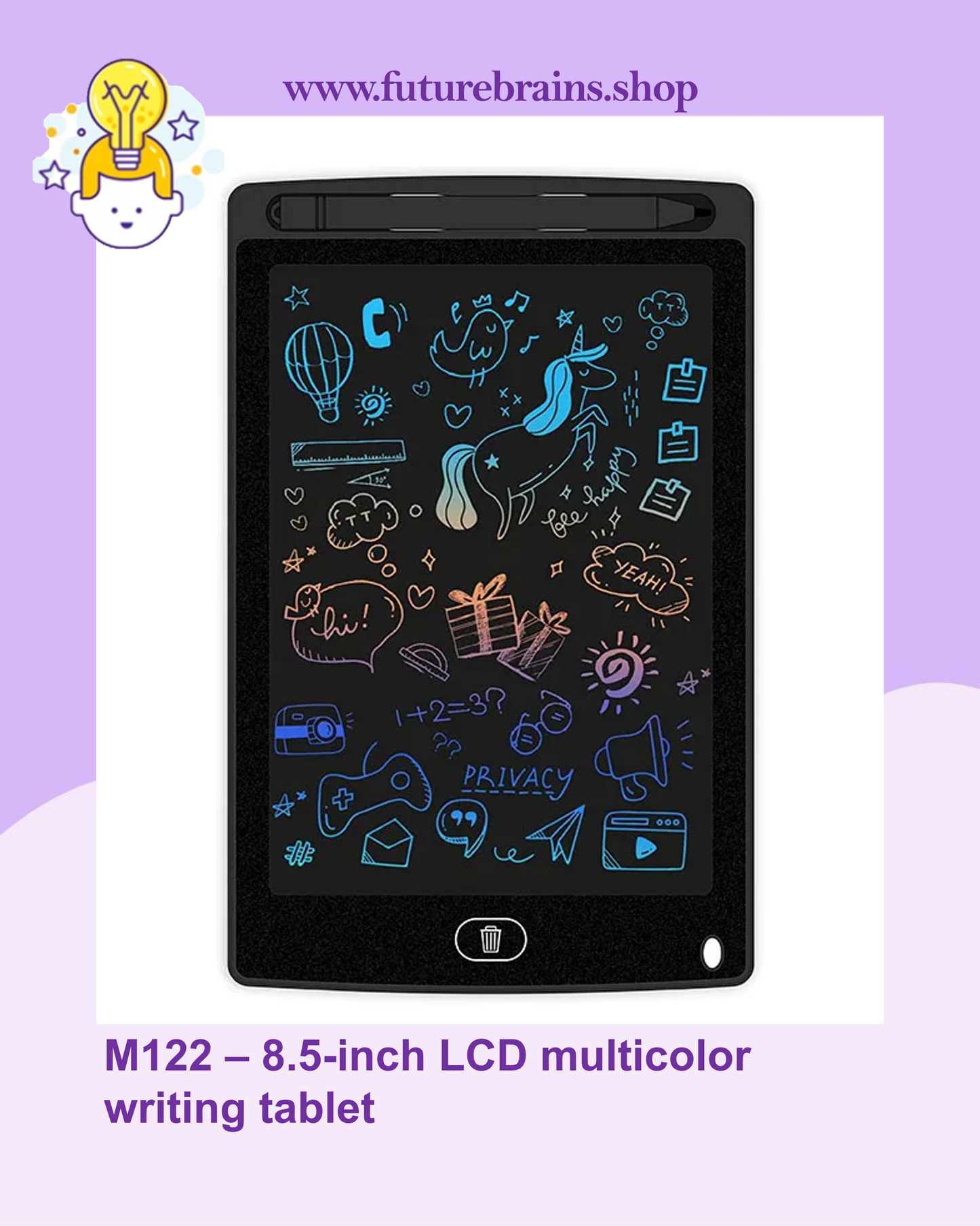 LCD multicolor writing tablet (Buy 5 get 10% off)