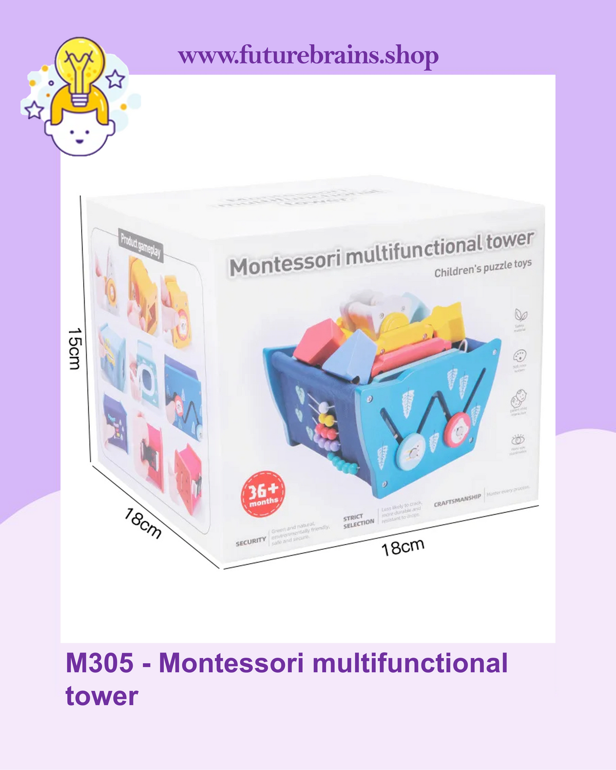 M305 - Montessori multifunctional tower