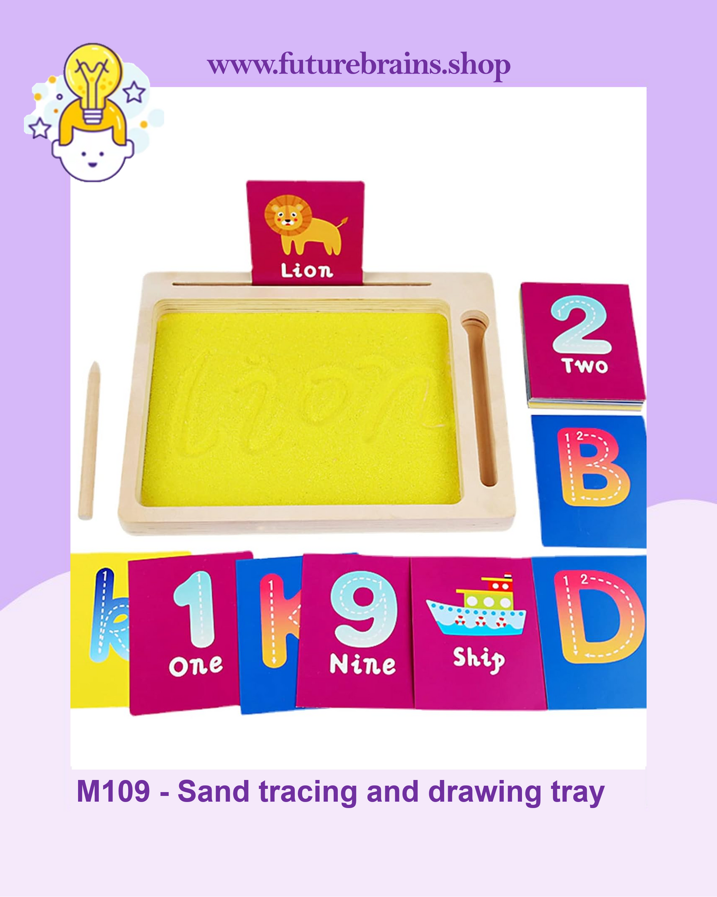 M109 - Wordpad - Sand tracing and drawing tray