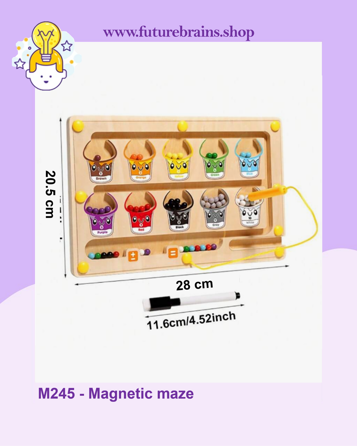 Magnetic maze