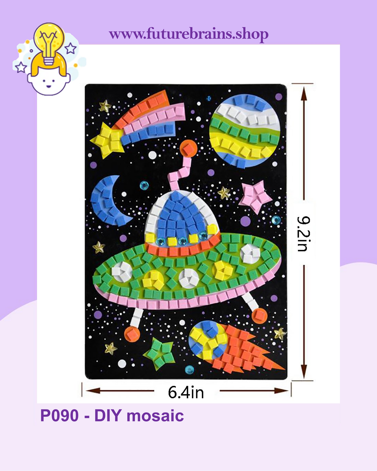 P090 - DIY mosaic (buy 5 and get 5% off)