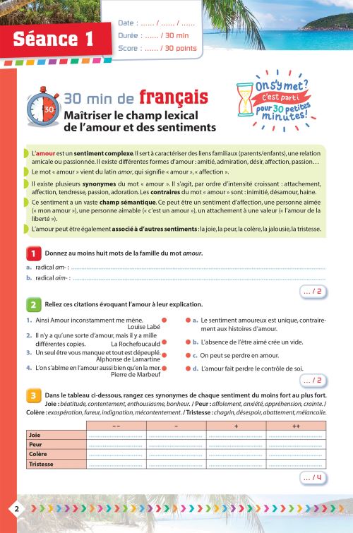 A197 - Pret pour la 3e - L'essentiel en 30 minutes par jour