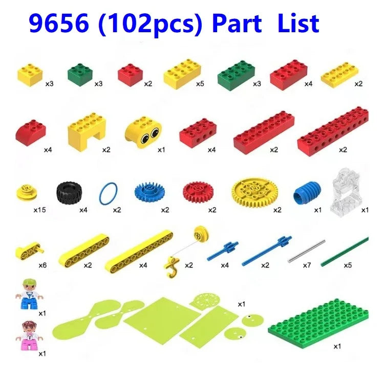 SM19 - Big block gear education kits set