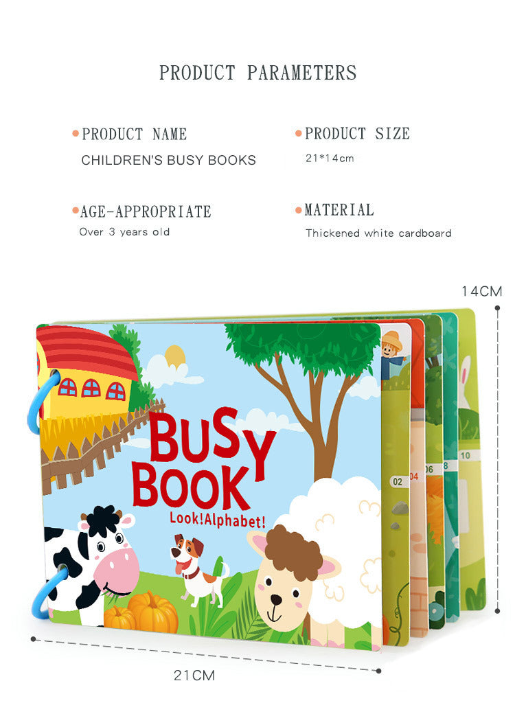 A019 - Learning math busy book