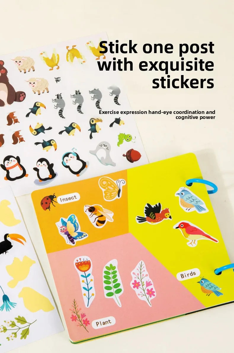 C002 - Magic Water Painting with Tracing & Stickers