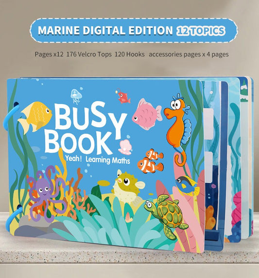 A019 - Learning math busy book