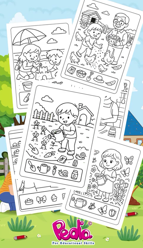 A028 - Find the objects - Cherche et Trouve - Level 1