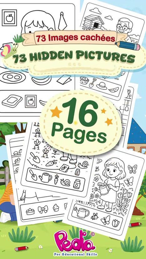 A028 - Find the objects - Cherche et Trouve - Level 1