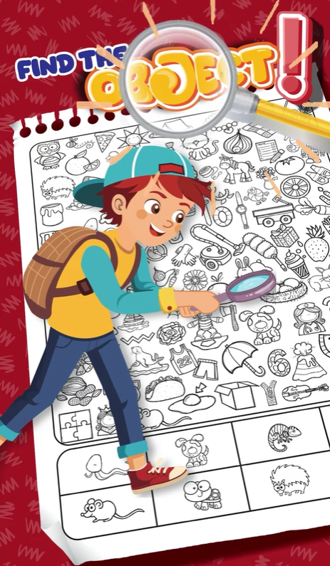 A029 - Find the objects - Cherche et Trouve - Level 2