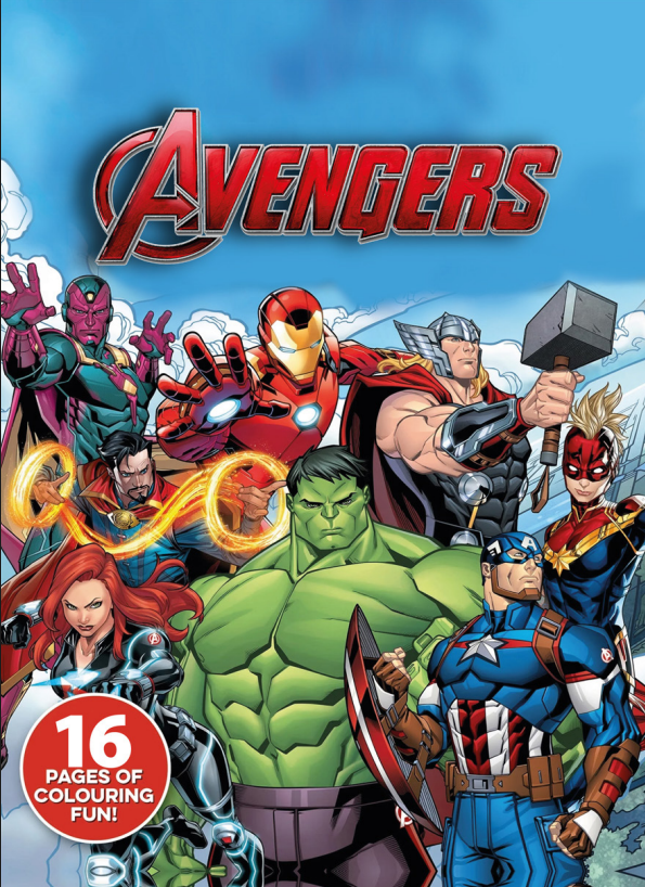 C014 - Coloring book with stickers
