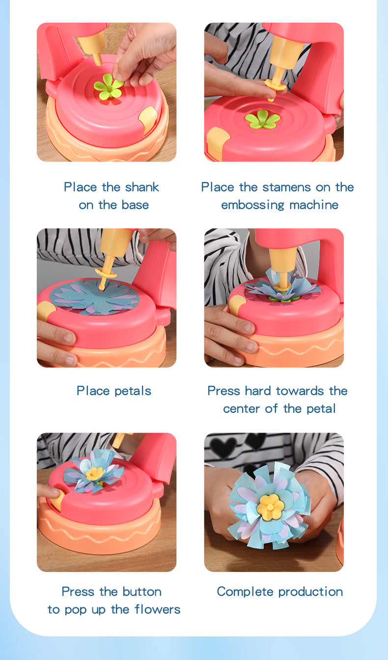 M349 - Flower mading kit DIY 65 pcs