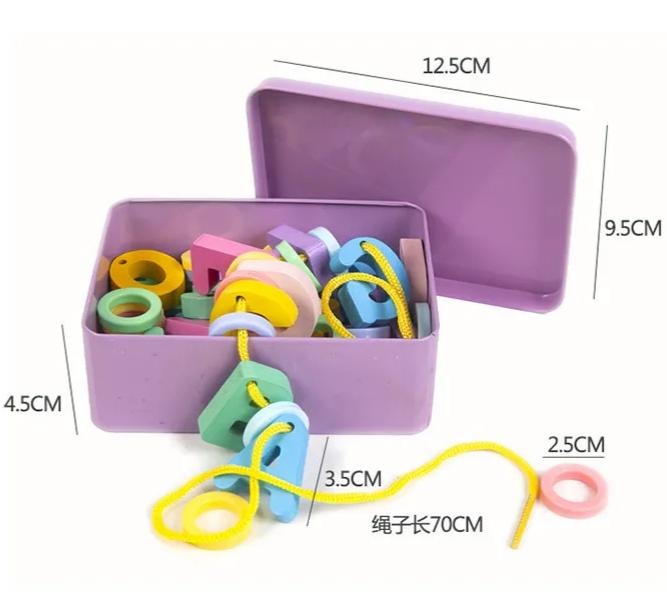 M204 - Letters / Numbers beads