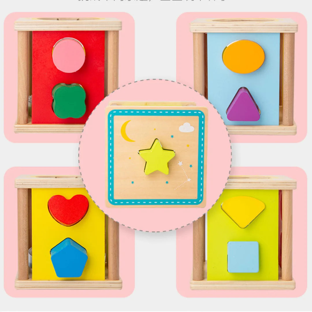 M353 - Wooden shape sorter