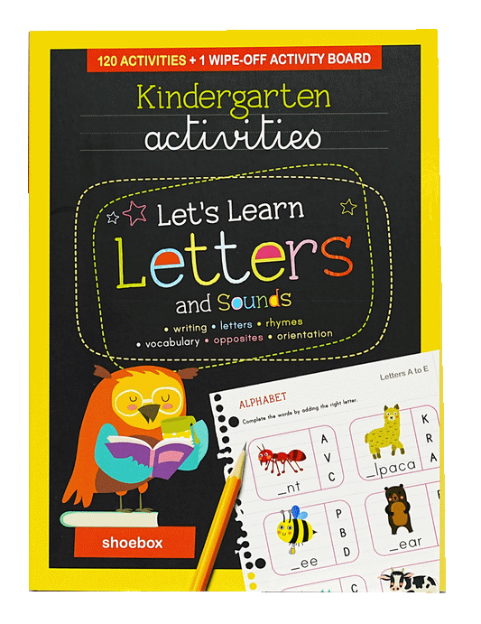 A324 - Kindergarten Activities - Let's Learn Letters And Sounds (KG3)