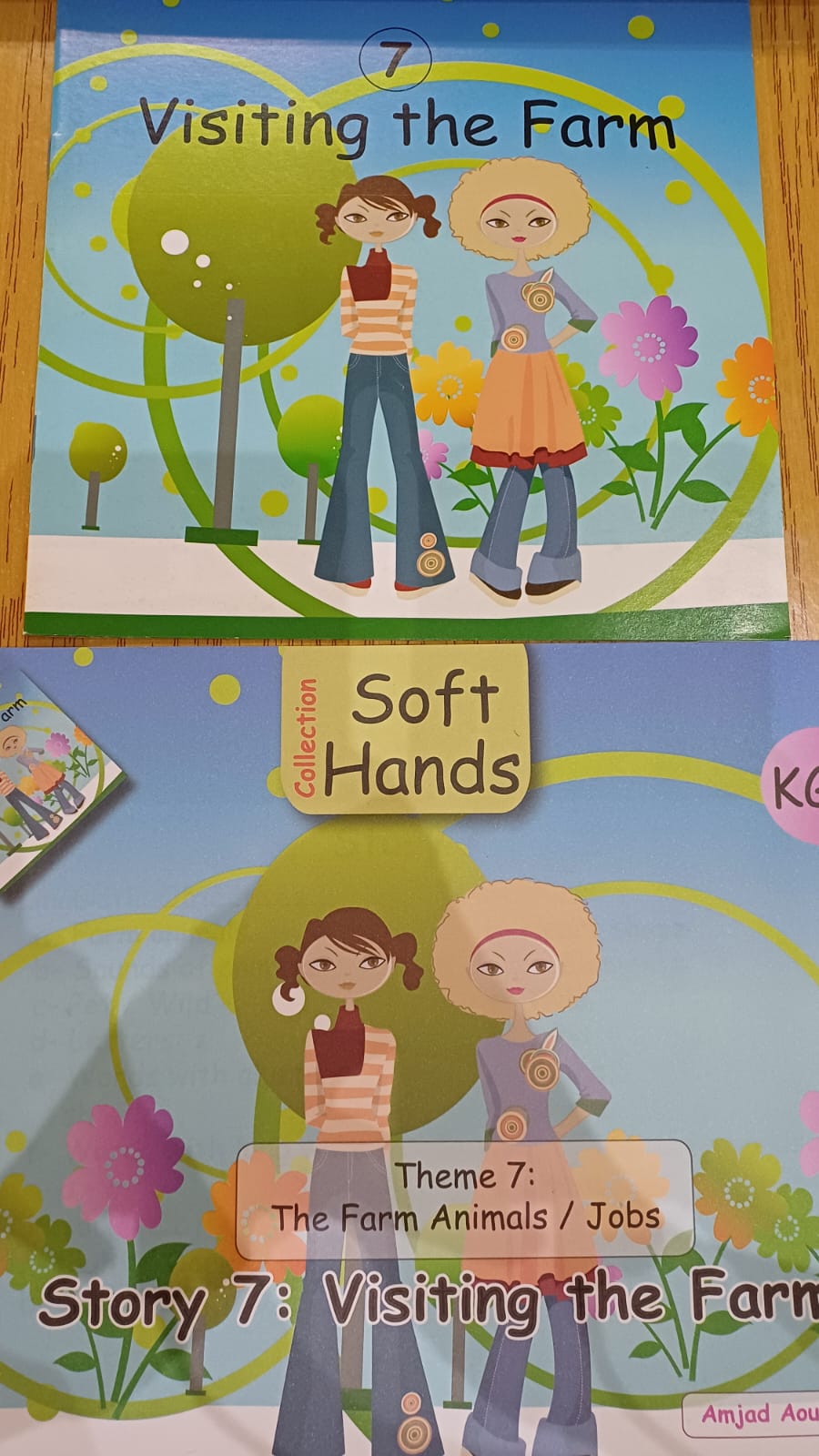 A166 - Soft hands collection - KG3 Pre Cycle (3 books for 8 $)