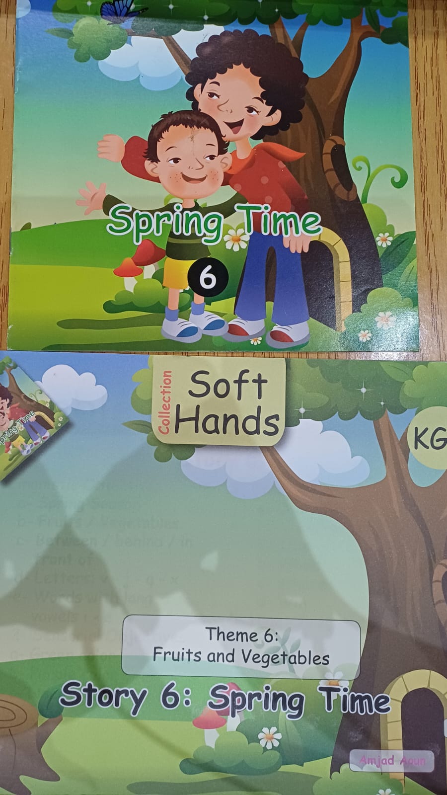 A166 - Soft hands collection - KG3 Pre Cycle (3 books for 8 $)