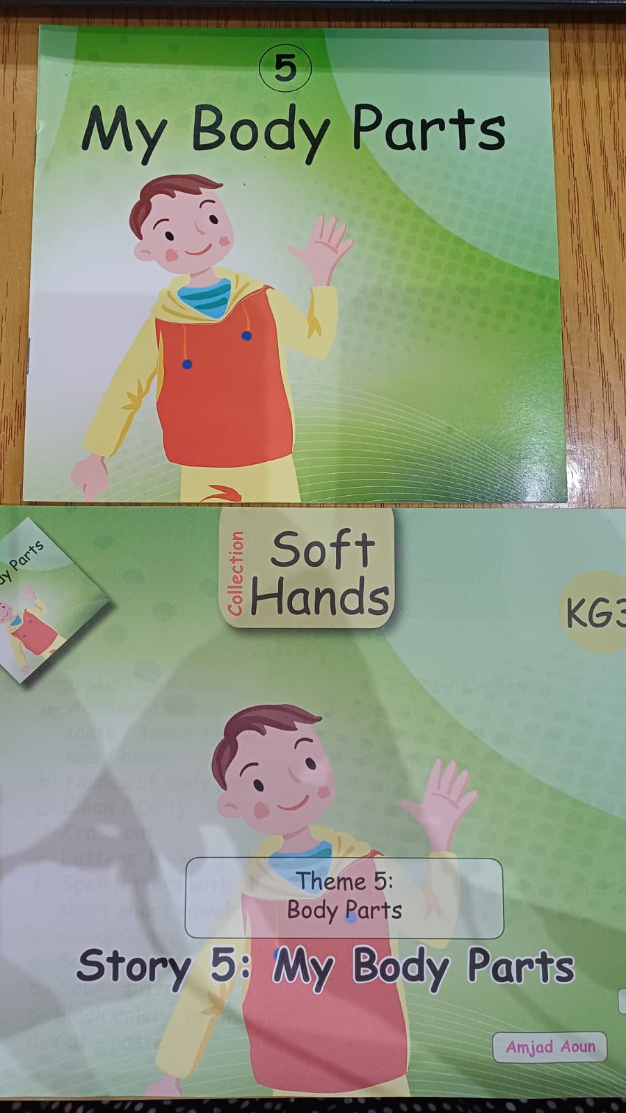 A166 - Soft hands collection - KG3 Pre Cycle (3 books for 8 $)