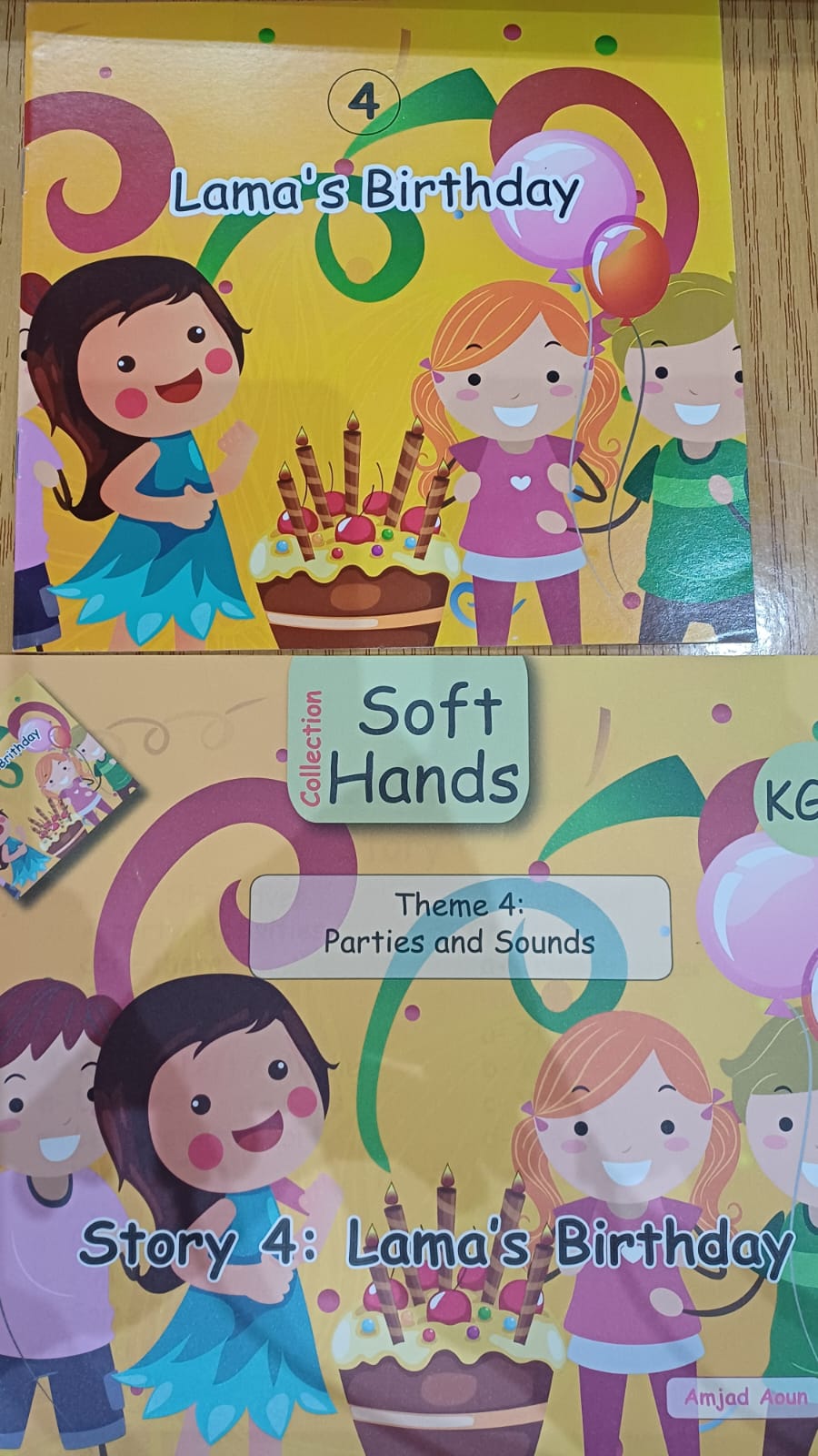 A166 - Soft hands collection - KG3 Pre Cycle (3 books for 8 $)