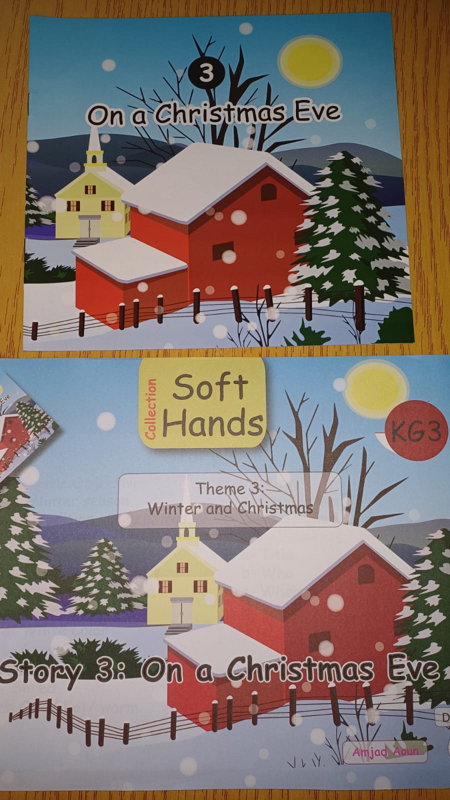 A166 - Soft hands collection - KG3 Pre Cycle (3 books for 8 $)