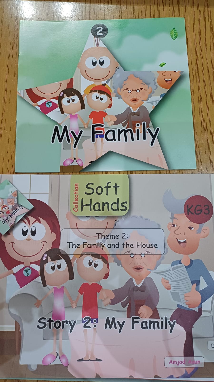 A166 - Soft hands collection - KG3 Pre Cycle (3 books for 8 $)