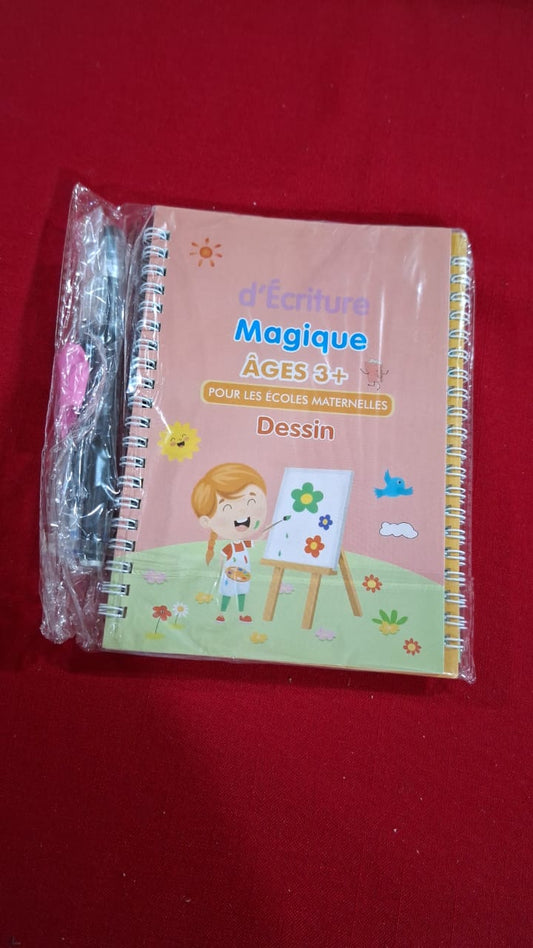 A038 - Livre d'Ecriture magique pour les ecoles maternelles (4 livres)