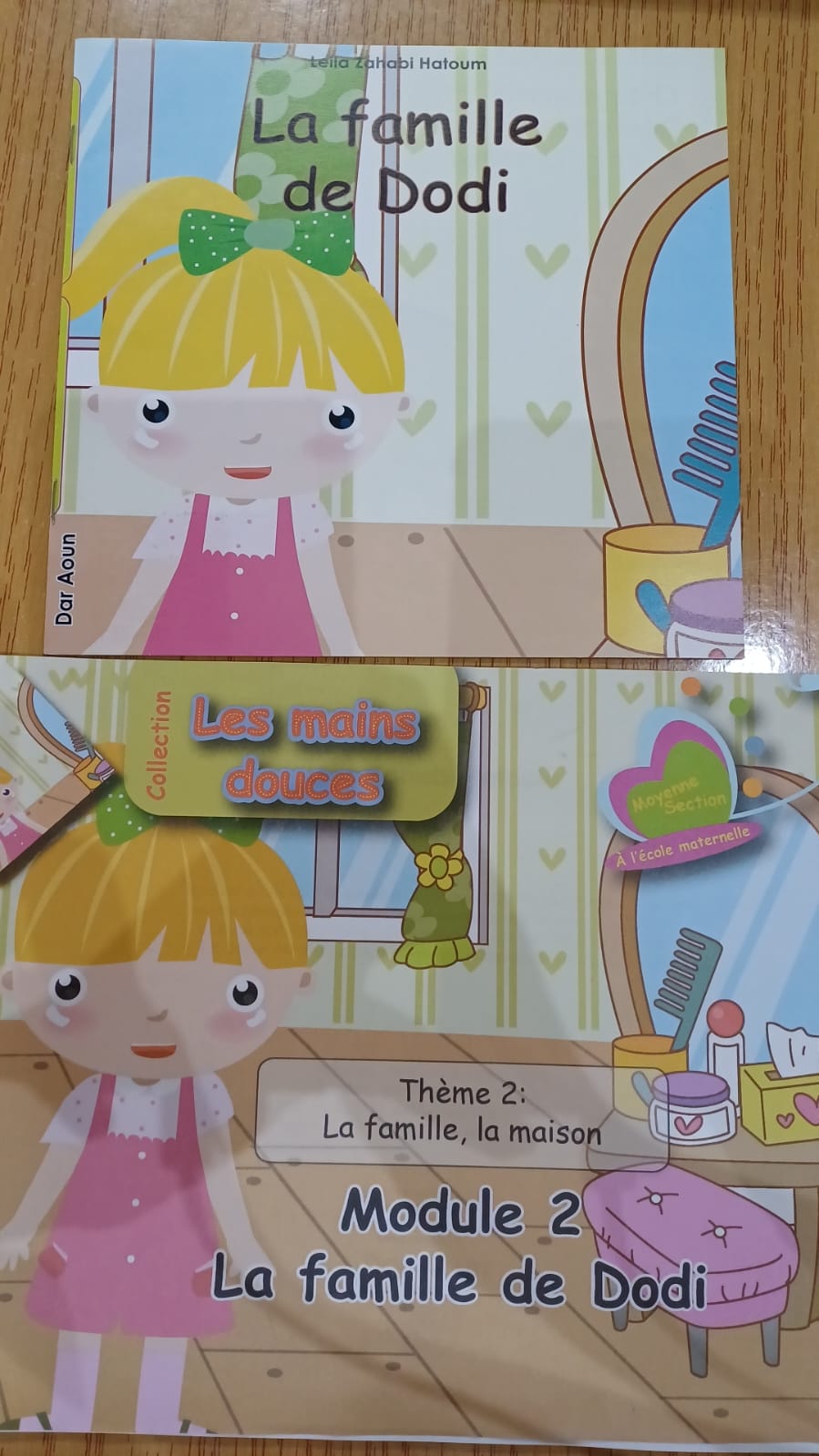 A168 - Collection les mains douces - Moyenne section a l'ecole maternelle (3 books for 8$)