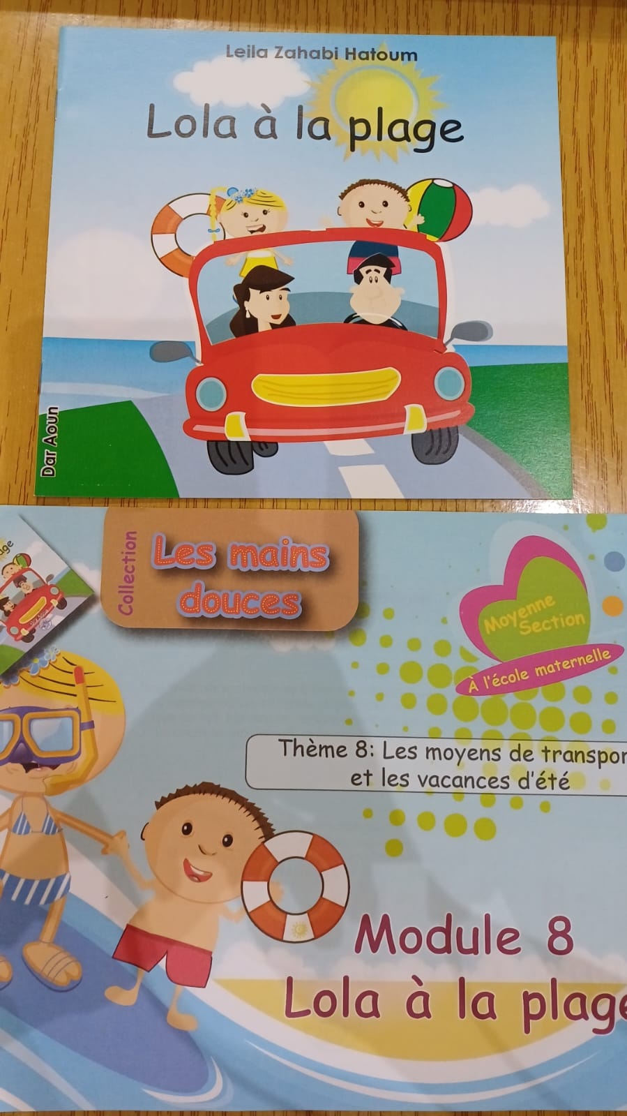 A168 - Collection les mains douces - Moyenne section a l'ecole maternelle (3 books for 8$)