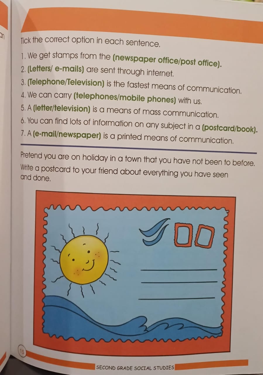 A381 - Social studies  - Second grade