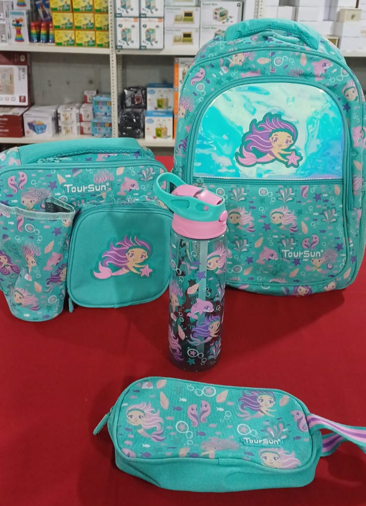 SBA001 - Toursun® lunch bag mermaid design