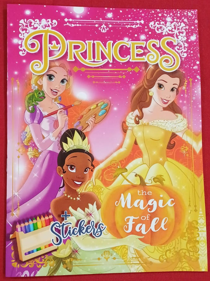 C014 - Coloring book with stickers