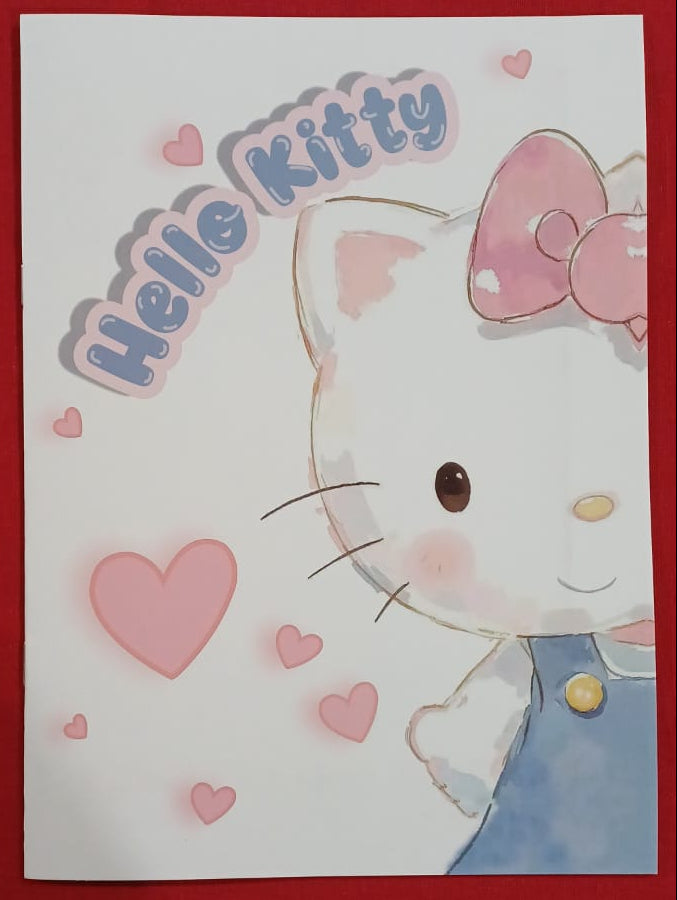 C014 - Coloring book with stickers