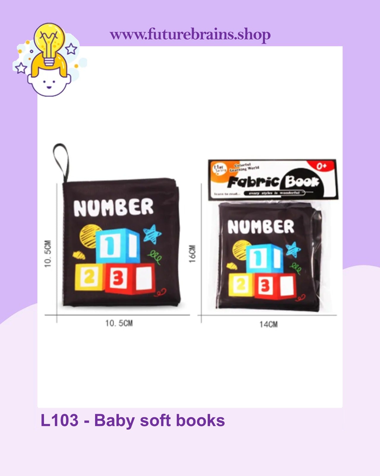 L103 - Black and white soft books