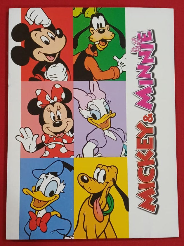 C014 - Coloring book with stickers